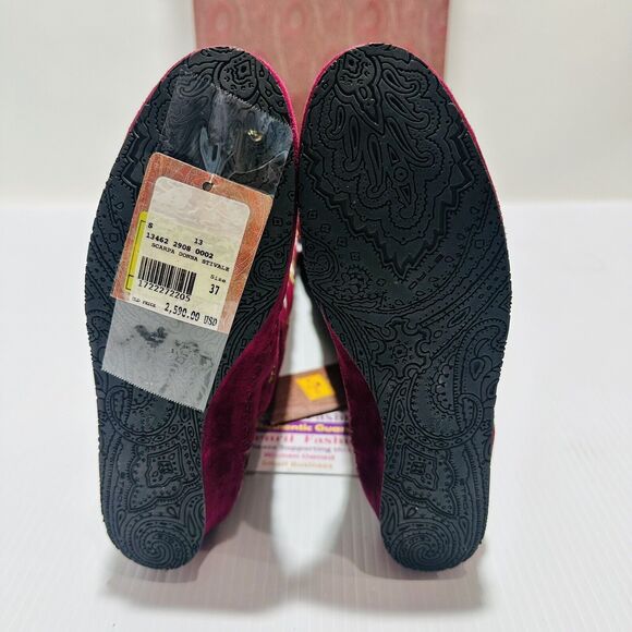 ETRO Women 7 Suede Embroidered Floral Art OTK Over The Knee Boots NIB $2,590 - Picture 10 of 13